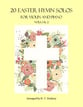 20 Easter Hymn Solos for Violin and Piano: Vols. 1 & 2 P.O.D. cover